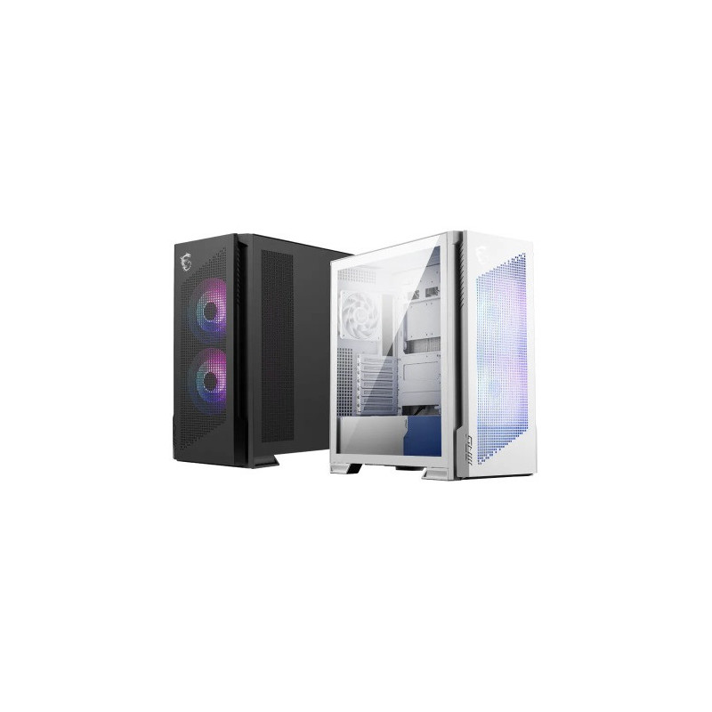 MSI MPG VELOX 300R AIRFLOW PZ WHITE, Mid-Tower Case, E-ATX / ATX / M-ATX / ITX, 7x Expansion Slots, 1x USB-C, 1x Audio, 4x 2.