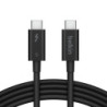 Belkin Connect Thunderbolt 5 USB-C to USB-C Cable (1M) - Black (INZ005fq1MBK), 5A/240W, 80Gbps, 8K or 4K@540Hz, Durable, 2 Ye