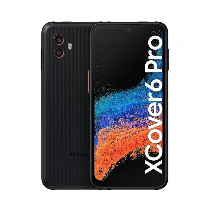 Samsung Galaxy XCover6 Pro 5G 128GB EE - Black, 6.6', Full HD , 120Hz, 6GB/128GB, 50MP/13MP, IP68, Dual SIM, 4050mAh, 3 Years