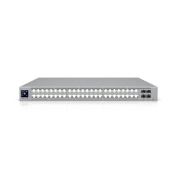 Ubiquiti Pro XG 48 PoE, Professional-grade, 48-port Layer 3 Etherlighting, PoE    Switch, (32) 10 GbE, (16) 2.5 GbE PoE, (4) 