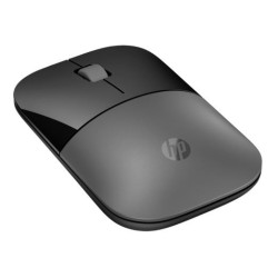 HP Wireless Mouse Z3700 Dual Silver ambidextrous design Optical Bluetooth USB-A Compatible with Windows 11 /10 macOS and Chro