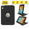 OtterBox Defender Apple iPad Mini (8.3') (A17 Pro) (7th Gen) / iPad Mini (8.3') (6th Gen) Case Black -No Retail Packaging-(77