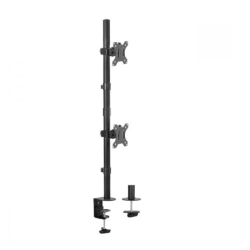 mbeat® activiva Dual-Screen Articulating Vertical Monitor Arm  is designed for ultimate workspace efficiency and ergonomic c