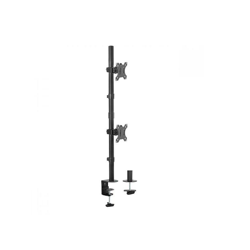 mbeat® activiva Dual-Screen Articulating Vertical Monitor Arm  is designed for ultimate workspace efficiency and ergonomic c