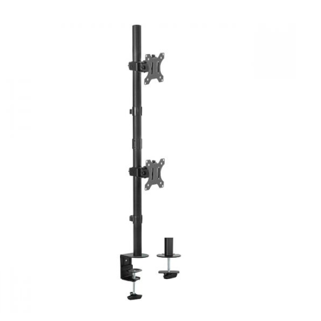 mbeat® activiva Dual-Screen Articulating Vertical Monitor Arm  is designed for ultimate workspace efficiency and ergonomic c