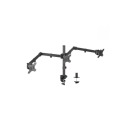 mbeat® activiva Triple-Screen Articulating Monitor Arm Ideal for a seamless triple monitor setup (13'-27'), it offers flexib
