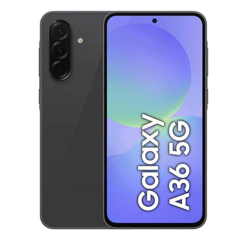 Samsung Galaxy A36 5G 128GB - Awesome Black *AU STOCK*, 6.7', Super AMOLED, 120Hz, 6GB/128GB, 50MP/12MP, Single  eSIM, 5000mA