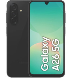 Samsung Galaxy A26 5G 128GB - Black *AU STOCK*, 6.7', Super AMOLED, 90Hz, 6GB/128GB, 50MP/13MP, Single SIM, 5000mAh, 2 Years 
