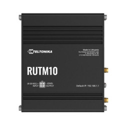 Teltonika RUTM10 wired with 4x Gigabit Ethernet ports, Dual-band Wi-Fi, 128 tag/port-based VLANs, PSU included