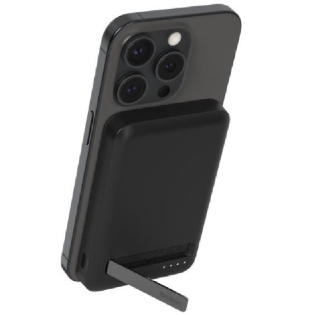 Belkin BoostCharge Pro 5k mAh Magnetic Power Bank With Qi2   USB-C Cable (1M) - Black (BPD006btBK),15W,1xUSB-C, Overcharge Pr