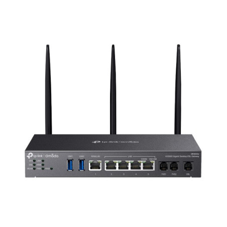TP-Link DR3650v Omada AX3000 Wi-Fi 6 Gigabit Desktop DSL Gateway, 574Mbps@2.4GHz   2402Mbps@5GHz(HE160), VDSL2 35b 350/60, Vo