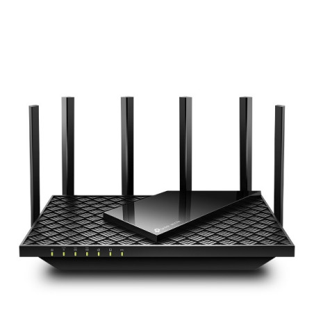 TP-Link Archer AXE75 AXE5400 Tri-Band Gigabit Wi-Fi 6E Router,  574 Mbps at 2.4 GHz   2402 Mbps at 5 GHz   2402 Mbps at 6 GHz