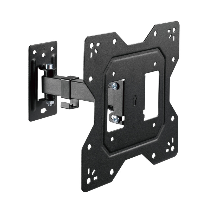 BrateckEconomical Full-Motion TV Wall Mount For 23'-43' Fit Curved TV up to 30KG, VESA 100x100,100x200,200x100,200x200 Fine T