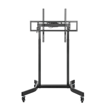 Brateck Standard Motorized TV Cart Fit 55'-100' Up to 120kg- Matte Black , VESA Compatible: 200x200 up to 800x600 （LS）