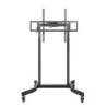 Brateck Standard Motorized TV Cart Fit 55'-100' Up to 120kg- Matte Black , VESA Compatible: 200x200 up to 800x600 （LS）