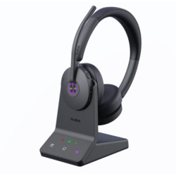 Yealink WH68 Dual Teams DECT & Bluetooth  Wireless Technology, 4-Mic Hybrid ANC, 4-Mic Noise Cancellation, All-Day-Wearing Co