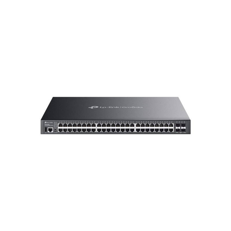TP-Link SG5452XMPP Omada 48-Port Gigabit Stackable Lite L3 Managed PoE   Switch with 4× 10G Slots