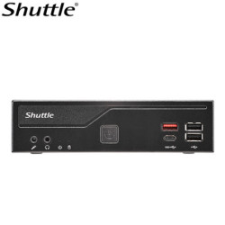 Shuttle DH810 Slim Mini PC 1.3L chassis - Intel® Core™ Ultra 200 serie ,2 x DDR5 SODIMM slots,48GB, 2xLAN (1G & 2.5G), 2xR