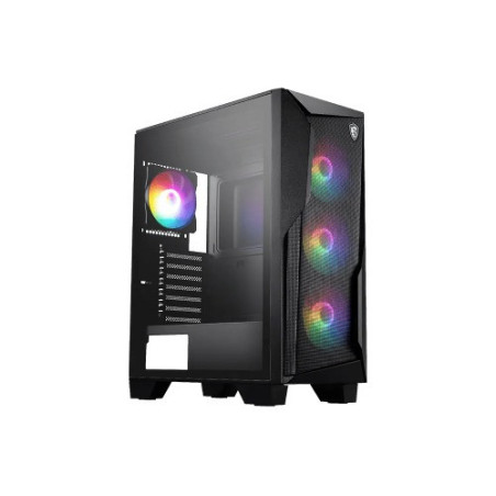 MSI MAG FORGE 130A AIRFLOW ATX Case, 2x USB 5Gbps, 1x Mic-in / Audio-out, 1x LED, 3x 2.5', 2x 2.5'/3.5', ATX / Micro-ATX / Mi