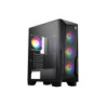 MSI MAG FORGE 130A AIRFLOW ATX Case, 2x USB 5Gbps, 1x Mic-in / Audio-out, 1x LED, 3x 2.5', 2x 2.5'/3.5', ATX / Micro-ATX / Mi