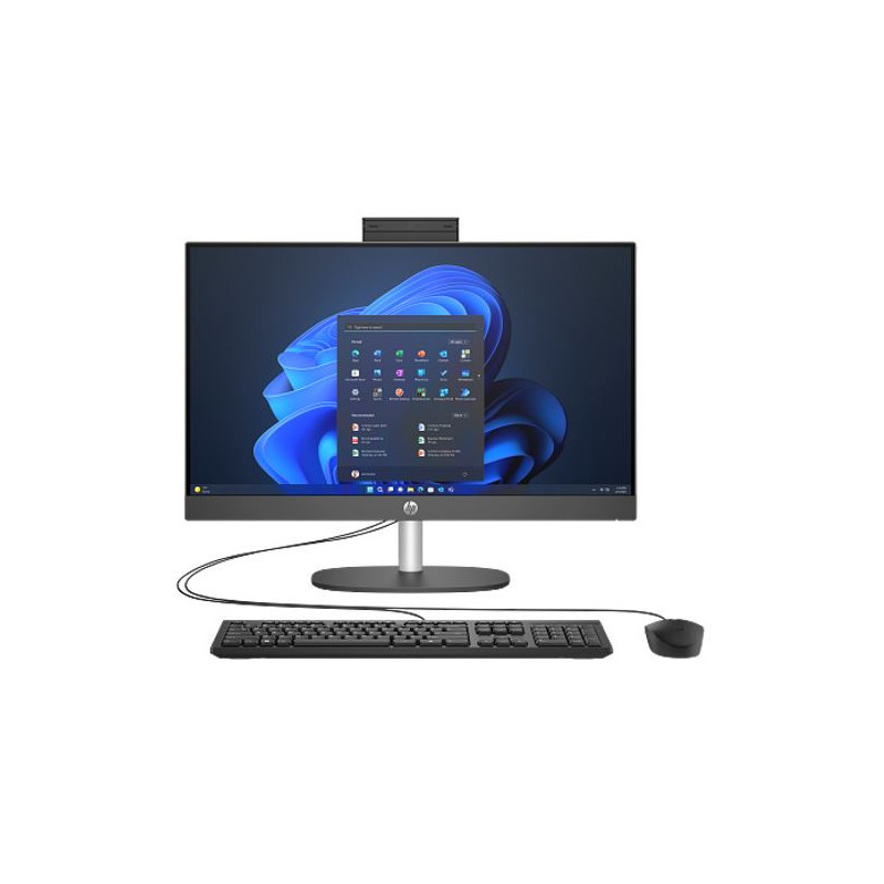 HP ProOne 245 G10 AIO 23.8'/24' FHD NT AMD Ryzen R5-7520U 16GB DDR5 512GB SSD WIN 11 PRO AMD 610M Graphics WiFi6 Keyboard Mou
