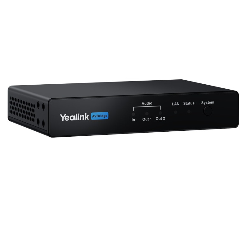 Yealink AV Bridge,CM50/CM20-Ready,Extension for A/V,Compact Pro Audio,Essential Tuning Built-In,Effortless Setup