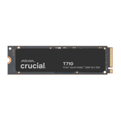 Crucial T710 1TB PCIe Gen5 NVMe 2280 SSD - 14900/13700 MB/s R/W 600TBW 2.2M IOPs 1.5M hrs MTTF with DirectStorage for Intel &