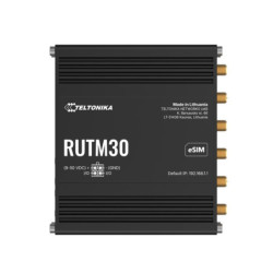 Teltonika RUTM30 Compact 5G Router, 5G dual SIM cellular, 5 Gigabit Ethernet ports, Dual-Band Wi-Fi, Backward Compatible with