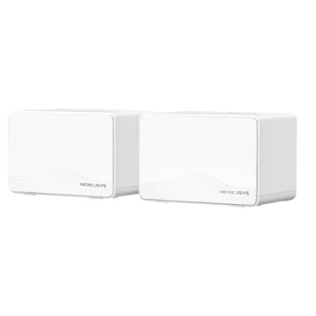 Mercusys Halo H25BE(2-pack) BE3600 Whole Home Mesh Wi-Fi 7 System, 460 m²,  688 Mbps at 2.4 GHz, 2880 Mbps at 5 GHz, MLO, 40