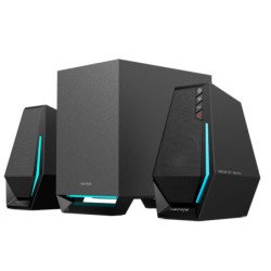 Edifier G1500 MAX 2.1 Wireless Gaming Speakers - 2.5' full range speaker driver unit and equipped with a 4' subwoofer for opt