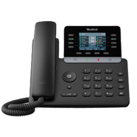 Yealink SIP-T73U (SBC READY) IP Phone, 2.8' Color Display, 12 SIP Accounts, HD Voice, USB & PoE, Bluetooth & Wi-Fi via Adapte