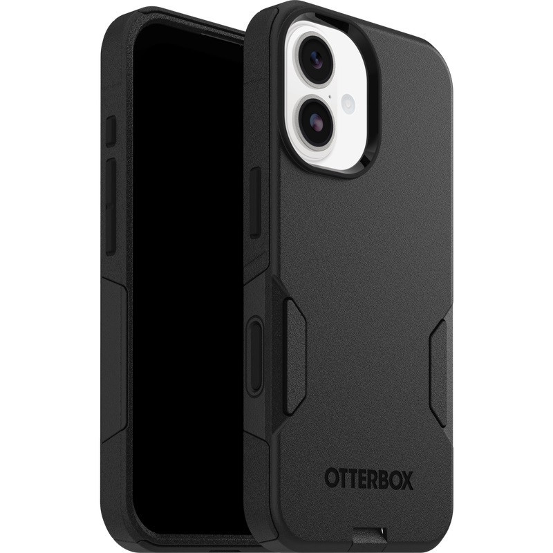OtterBox Commuter Apple iPhone 17 (6.3') Case Black - (77-98294), DROP  3X Military Standard, Pocket Friendly, Hassle-Free, 7