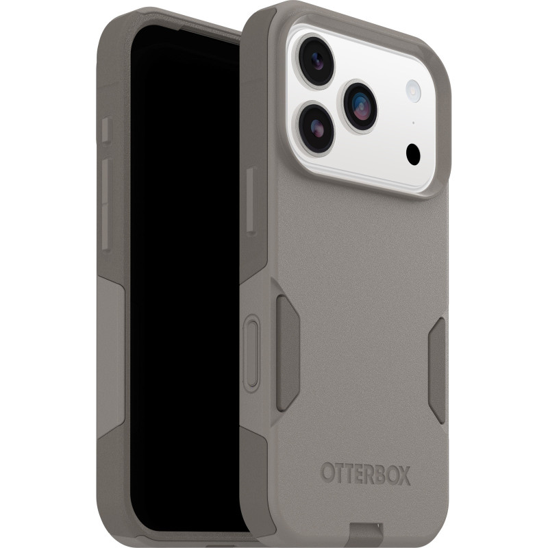 OtterBox Commuter Apple iPhone 17 Pro (6.3') Case Grey Comfort (Biege) - (77-98336), DROP  3X Military Standard, Raised Edges