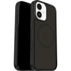 OtterBox Symmetry Clear MagSafe Apple iPhone 17 (6.3') Case Black Mist (Clear/Black) - (77-98801), DROP  3X Military Standard