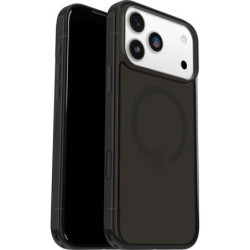 OtterBox Symmetry Clear MagSafe Apple iPhone 17 Pro Max (6.9') Case Black Mist (Clear / Black) -(77-98876),DROP  3X Military 