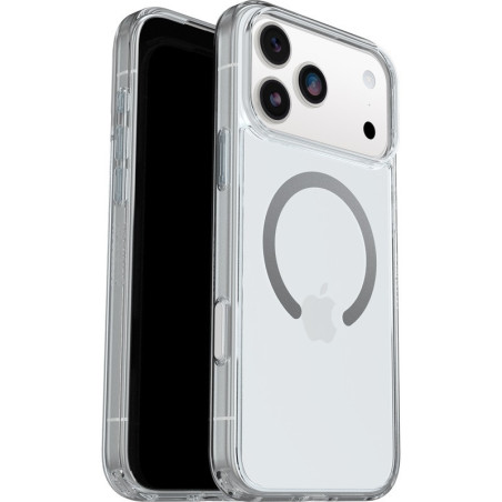 OtterBox Symmetry Clear MagSafe Apple iPhone 17 Pro Max (6.9') Case Clear - (77-98856), DROP  3X Military Standard, Raised Ed
