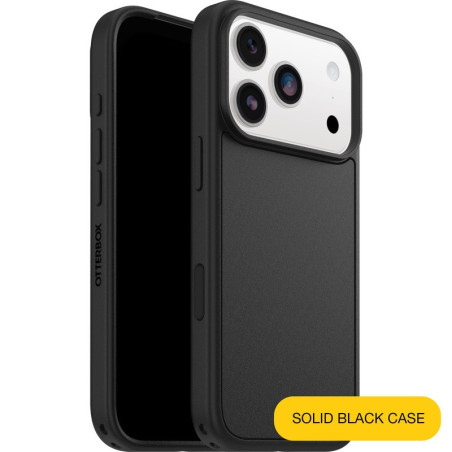 OtterBox Symmetry MagSafe Apple iPhone 17 Pro (6.3') Case Black - (77-99427), DROP  3X Military Standard, Raised Edges, Hassl