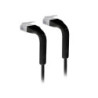 Ubiquiti UniFi Patch Cable, Length 0.3m, Black, Ultra-Thin Patch Cable With GbE Support And Flexible, Bendable Boots Enhanced
