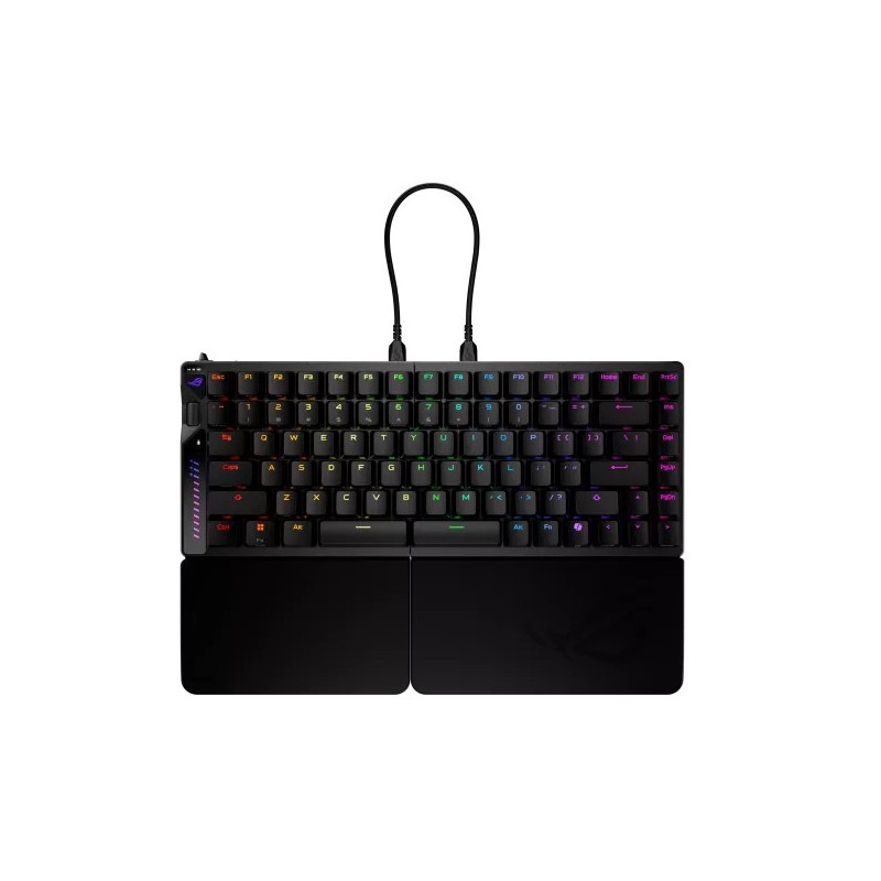 ASUS ROG FALCATA Gaming Keyboard Hot-Swappable ROG HFX V2 Magnetic Switches, ROG Hall Sensor ROG SpeedNova 8K wireless