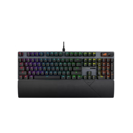 ASUS ROG Strix Scope II X Snow Gaming Keyboard Hot-swappable ROG NX Mechanical Switches V2, Sound-dampening foam PBT doublesh