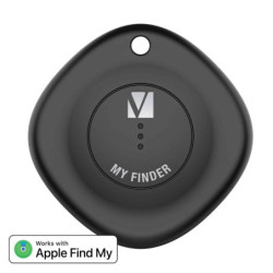 Verbatim Bluetooth Tracker My Finder Black,  IP66, IOS Iphone, Ipad, Macbook, Long Life, Pets, Kid, Luggage, Backpack Apple F