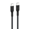 Belkin BoostCharge Pro Braided USB-C to USB-C Cable (1M) - Black (CAB025FQ1MBK), 5A/240W, 480Mbps, 350K  Bend, USB-IF Certifi
