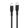 Belkin BoostCharge USB-C to USB-C Cable (1M) - Black (CAB023FQ1MBK), 3A/60W, 480Mbps, 300K  Bends,  Apple, Samsung, USB-IF C