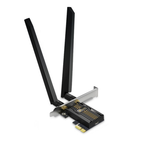 TP-Link Archer TBE552E BE9300 Wi-Fi 7 Bluetooth 5.4 PCIe Adapter, 5760 Mbps at 6 GHz   2880 Mbps at 5 GHz   688 Mbps at 2.4 G