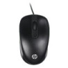 HP USB Wired USB-A Travel Mouse 1000 dpi 3xbutton Multi-OS Windows 7/8/10/11 Chrome OS Android Black 1YR WTY