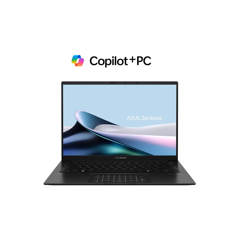 ASUS ZenBook 14 UM3406KA 14' 3K OLED / AMD RYZEN AI 7 350 / 16G / 512G SSD / Jade Black / Win 11 Home / 1.2kg / 1YW Copilot  