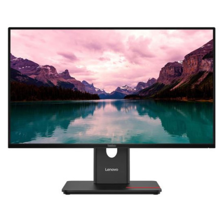 LENOVO ThinkVision T24-40 23.8' 120Hz FHD Monitor 1920x1080 16:9 Height Adjustable Titl Swivel Pivot USB-C (15W PD) 3xUSB-A V