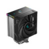 DeepCool AK500S Digital SE CPU Cooler, Status Display, ARGB LED Strips, 5 x Heat Pipe,Intel LGA1851/1700/1200/1151/1150/1155 