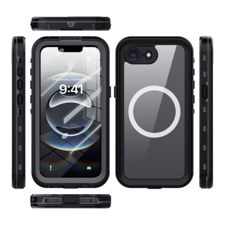 USP Apple  iPhone 17e / iPhone 16e (6.1') WaterProof Case Black - DROP  Military Standard, Waterproof, Shockproof, DustProof 