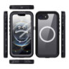 USP Apple  iPhone 17e / iPhone 16e (6.1') WaterProof Case Black - DROP  Military Standard, Waterproof, Shockproof, DustProof 